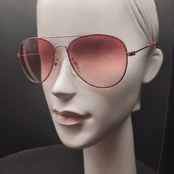 Madden Girl sunglasses women's pink gradient rims aviator MG492126 summer boho - Picture 1 of 15